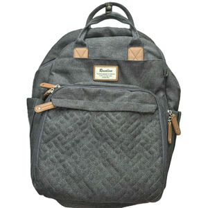 Women's Ruvalino Baby Bag One Size Gray Brown Diaper Backpack